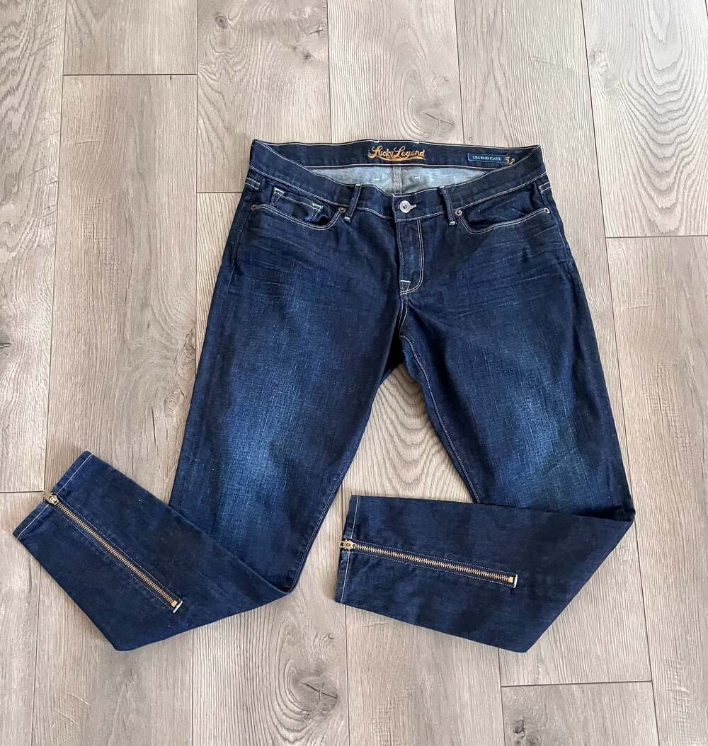 Lucky  Legend Cate Ankle Zip Skinny Jeans